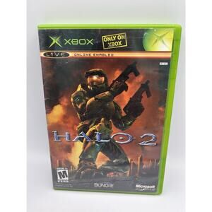Halo 2 (Xbox, 2004) Tested Complete With Manual